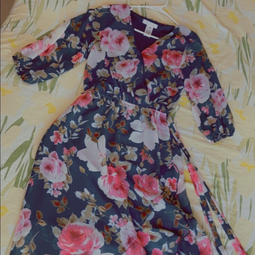 Beautiful Soft Cotton Floral Pastel Dress